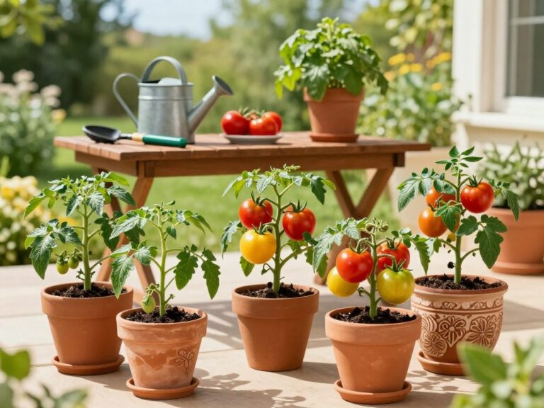grow tomatoes in pots