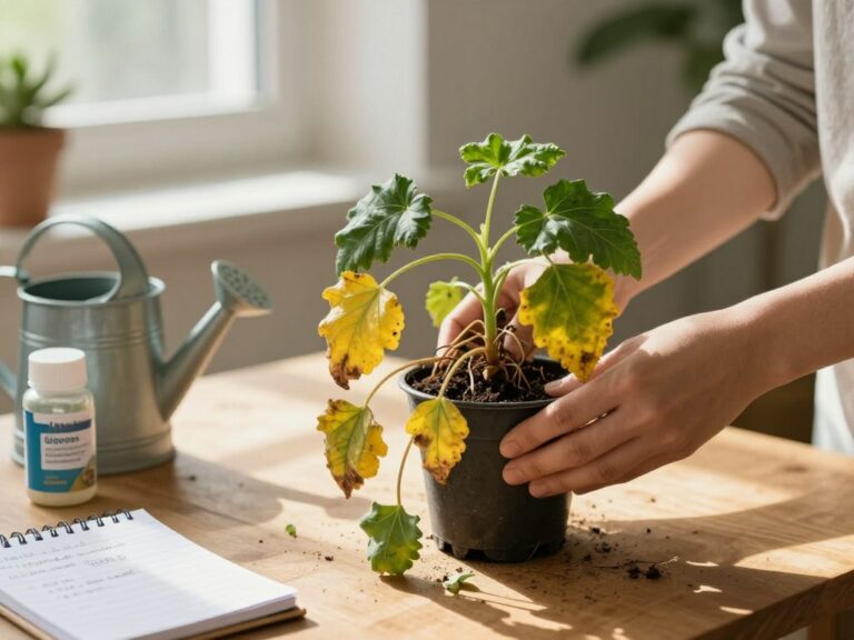 how to save a dying plant