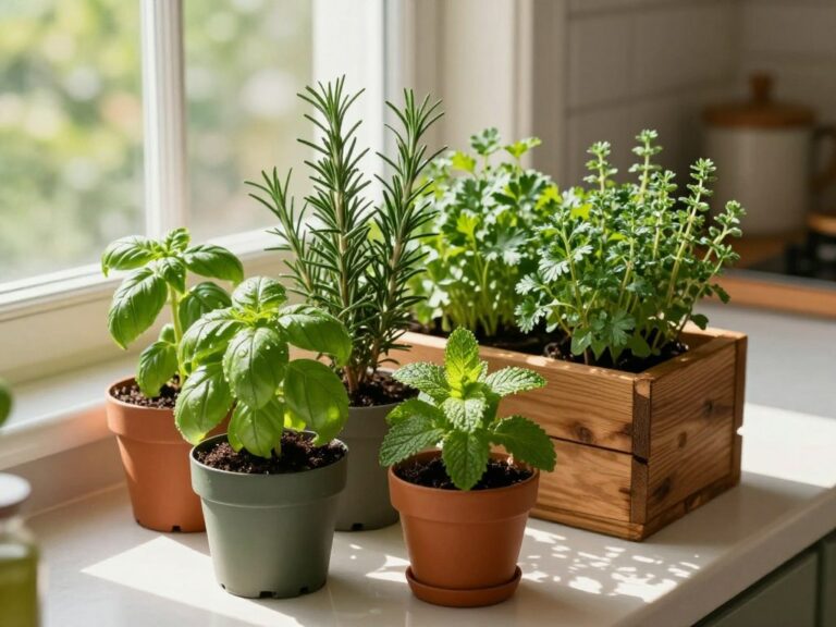 kitchen herb garden