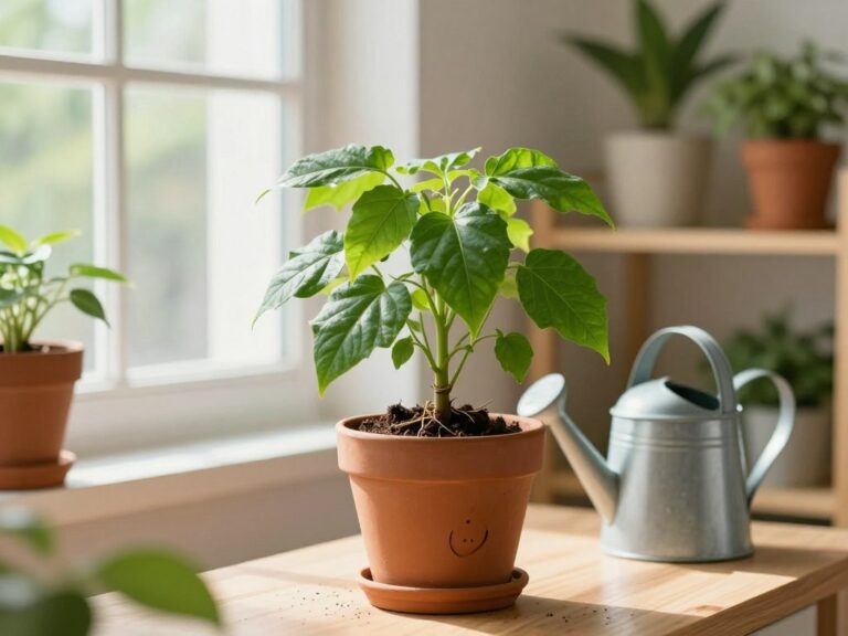 overwatered plant recovery