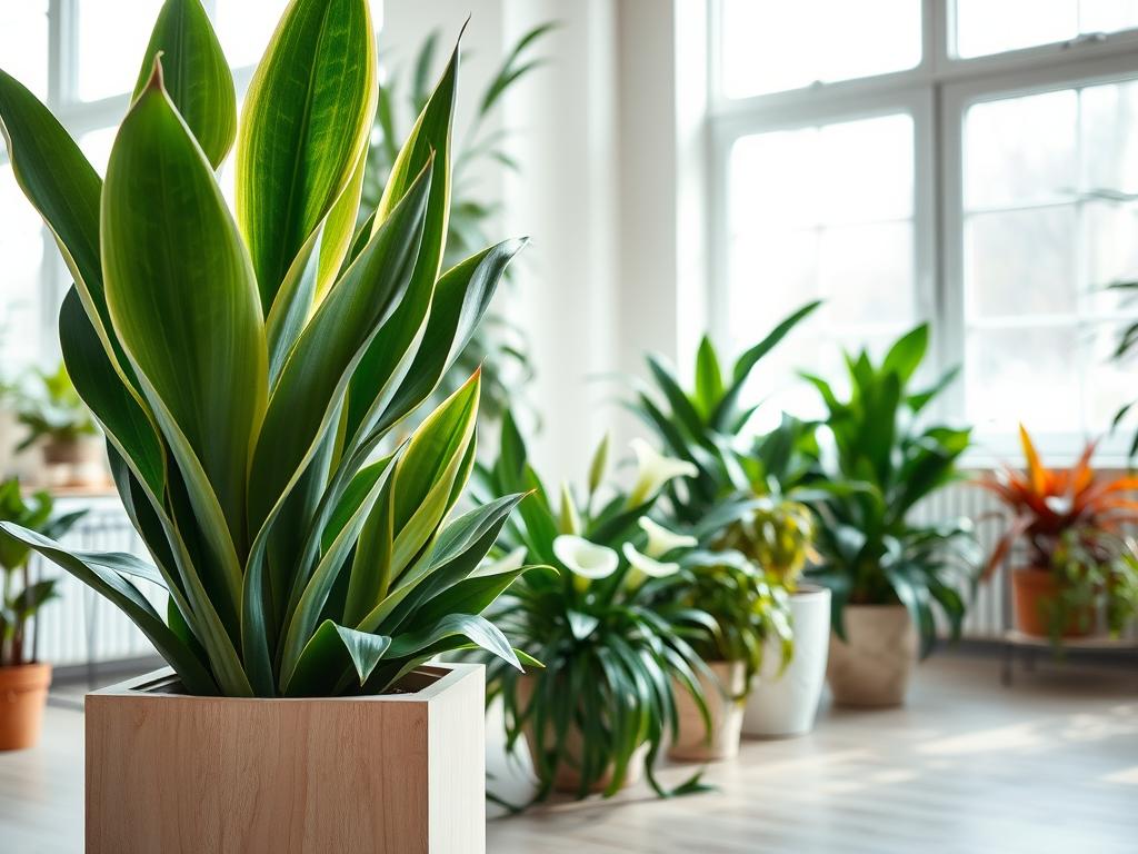 air purifying indoor plants