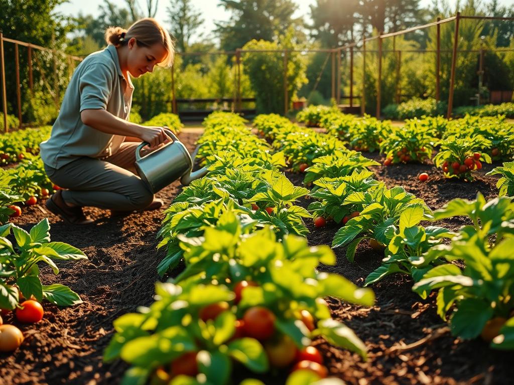 best practices for organic vegetable gardening