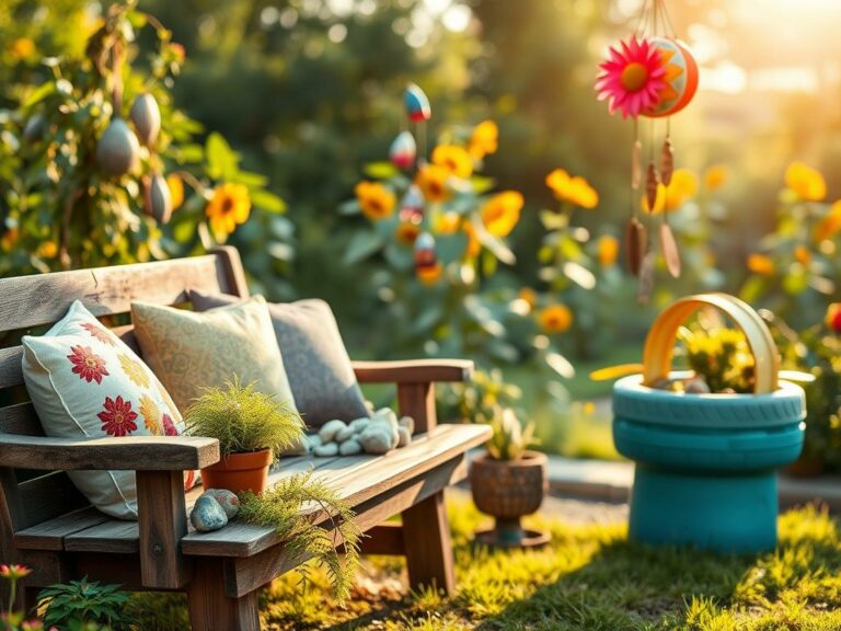 garden decor ideas cheap