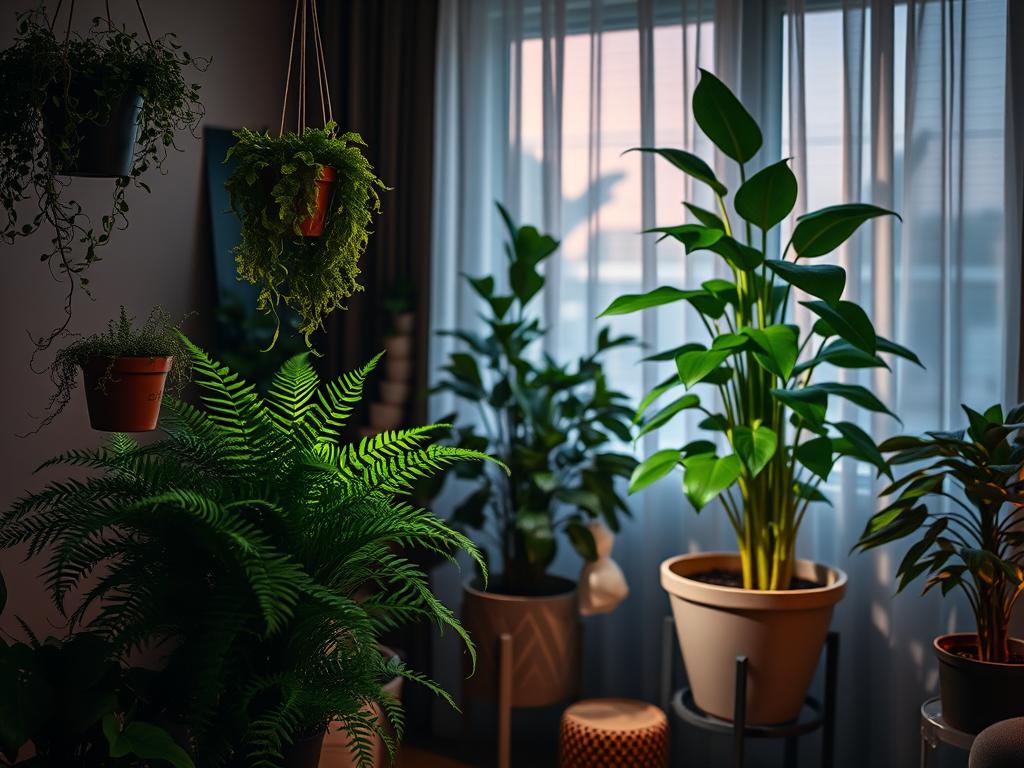 indoor plants for dark rooms