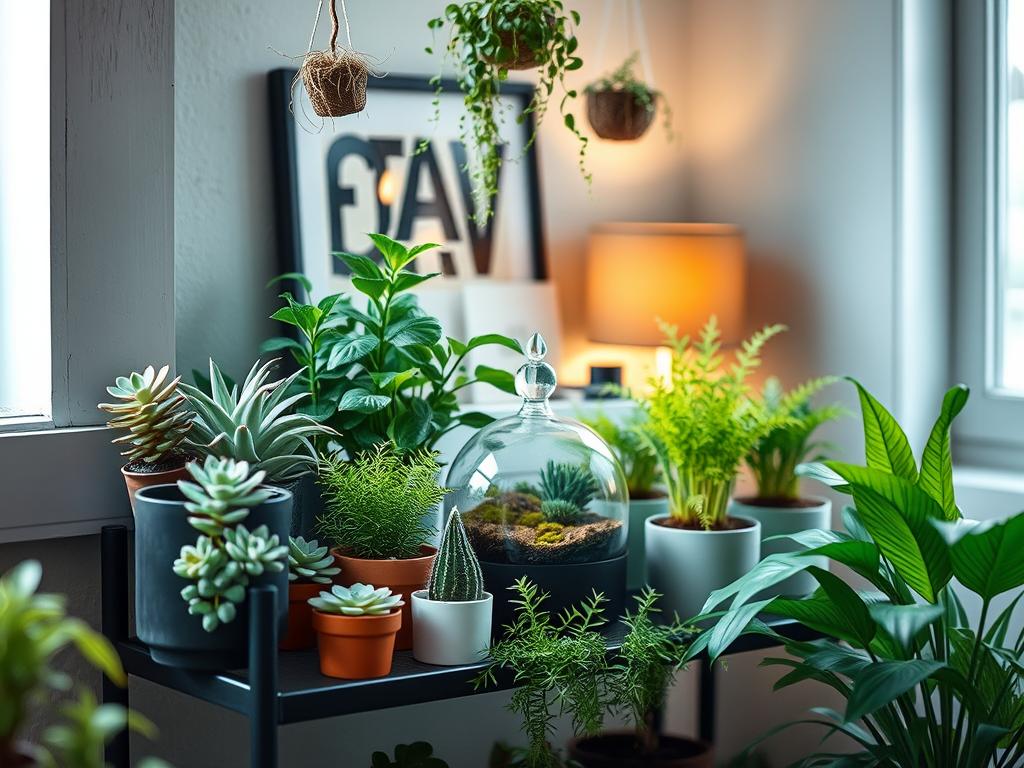 indoor plants for small spaces