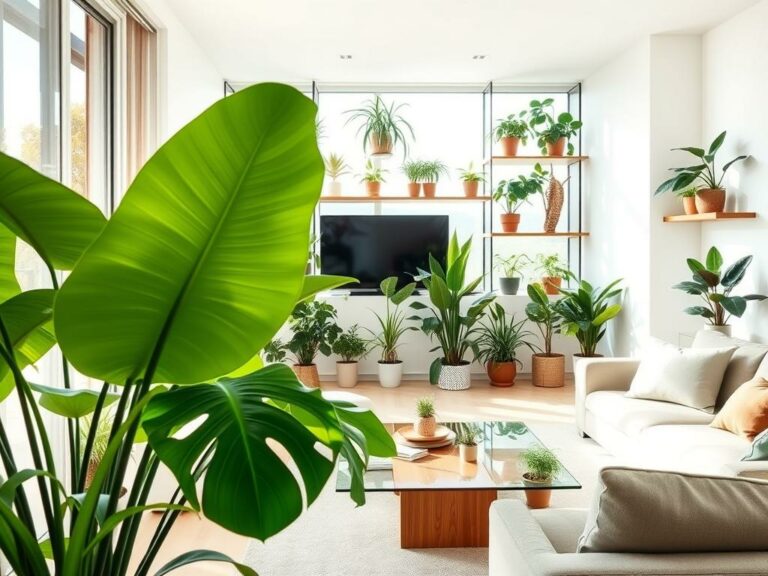 modern indoor plants