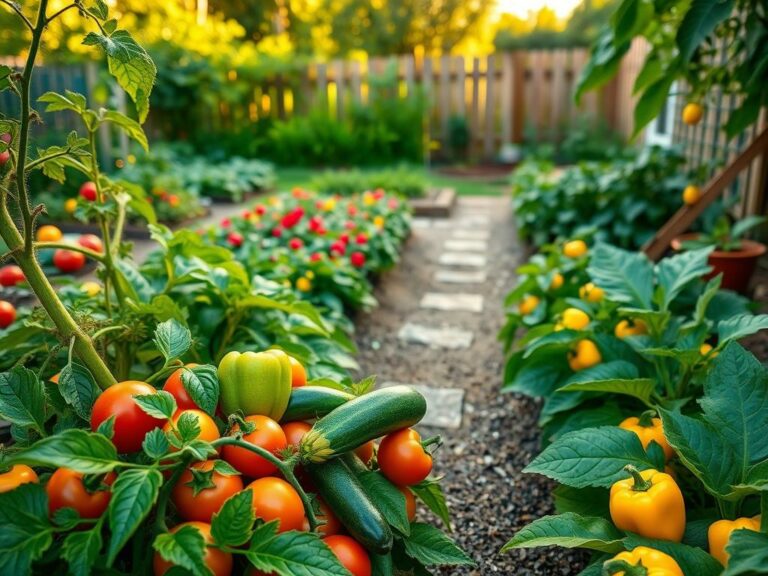 small backyard vegetables