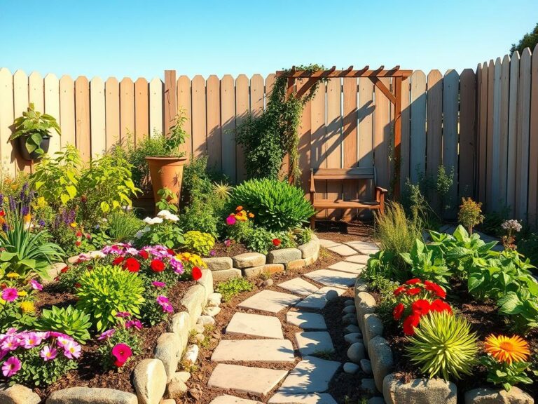small garden layout
